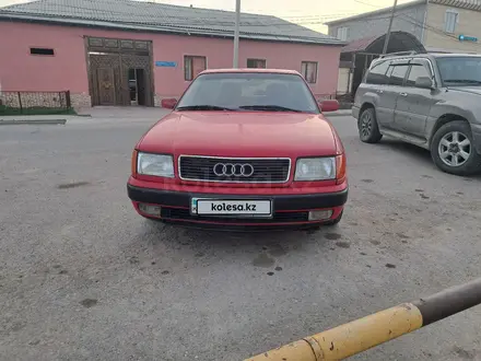 Audi 100 1992 года за 1 300 000 тг. в Абай (Келесский р-н) – фото 9