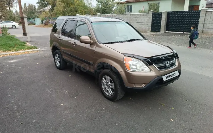 Honda CR-V 2002 годаүшін4 650 000 тг. в Талдыкорган