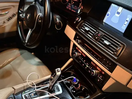 BMW 528 2012 года за 12 000 000 тг. в Алматы – фото 14