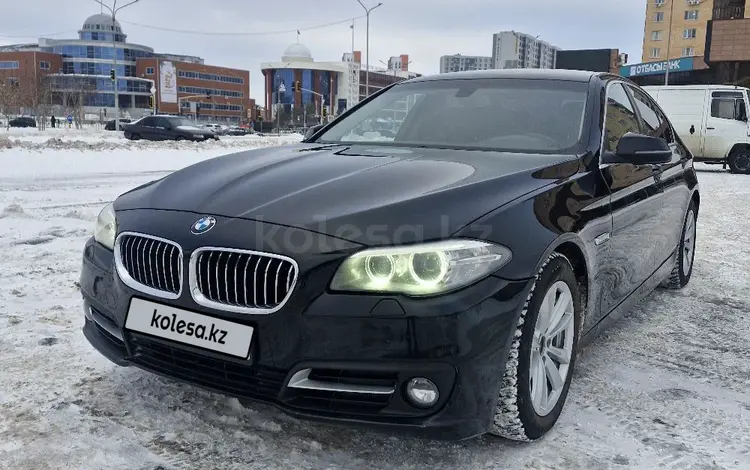 BMW 520 2014 года за 9 500 000 тг. в Астана