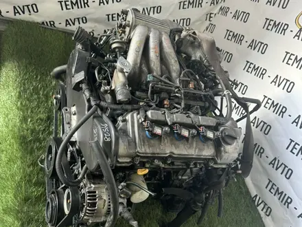 Контрактный двигатель на Toyota Alphard 1MZ-Fe обьем 3.0 за 550 000 тг. в Астана – фото 4