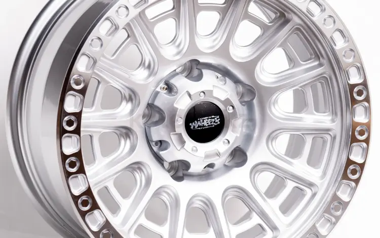 Диски Kipardo LX166 R17/9/Silver machined face + stainless steel rivets за 294 000 тг. в Алматы