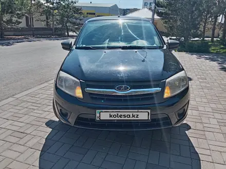 ВАЗ (Lada) Granta 2190 2015 года за 2 200 000 тг. в Караганда – фото 4