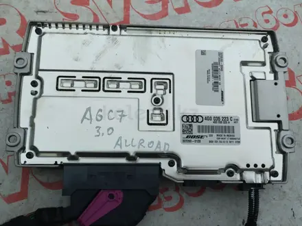 4G0035223C VAG Усилитель акустической системы BOSE на Audi A7 Audi A8 2011 за 50 000 тг. в Алматы