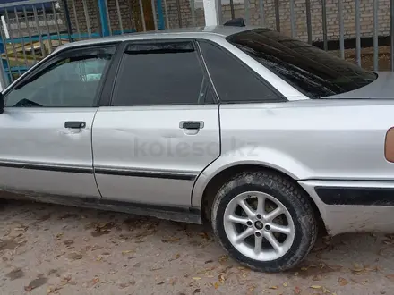 Audi 80 1993 года за 1 300 000 тг. в Мерке – фото 3