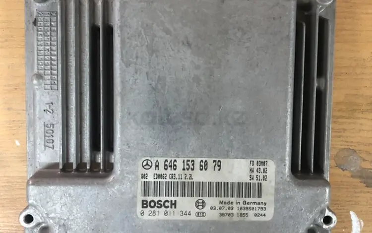 Эбу компьютер двигателя ОМ646 2.2 cdi за 55 000 тг. в Алматы