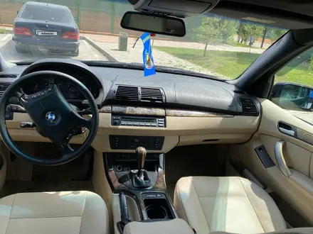 BMW X5 2001 года за 3 800 000 тг. в Шымкент – фото 5