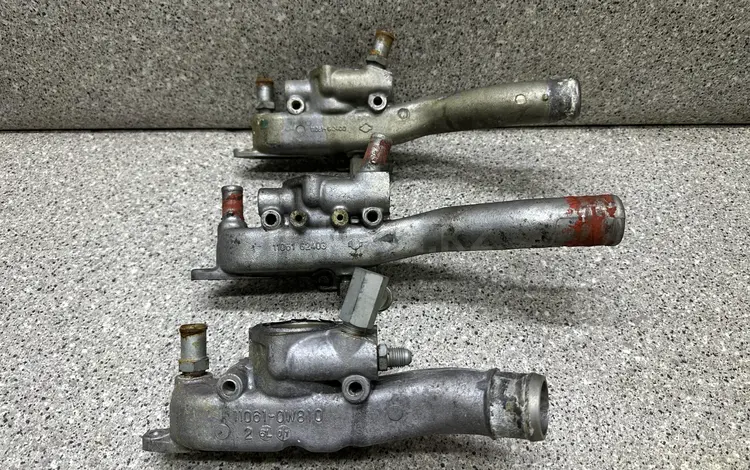 Корпус блок термостата на двигатель Ниссан TD27/QD32. за 25 000 тг. в Алматы