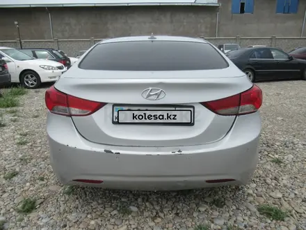 Hyundai Elantra 2012 года за 4 303 835 тг. в Шымкент – фото 4