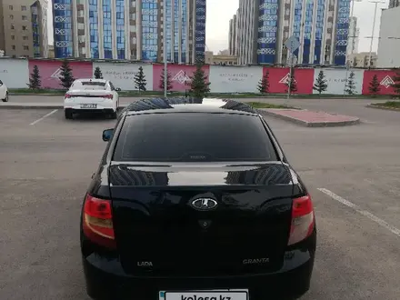 ВАЗ (Lada) Granta 2190 2014 года за 2 500 000 тг. в Астана – фото 4