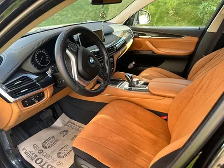 BMW X6 2017 года за 21 000 000 тг. в Алматы – фото 6