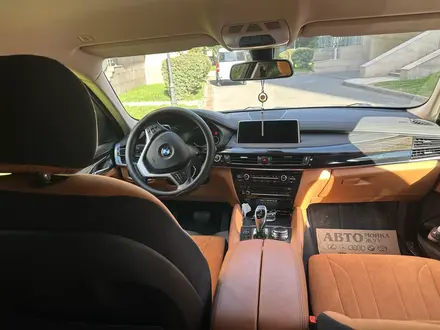 BMW X6 2017 года за 21 000 000 тг. в Алматы – фото 7