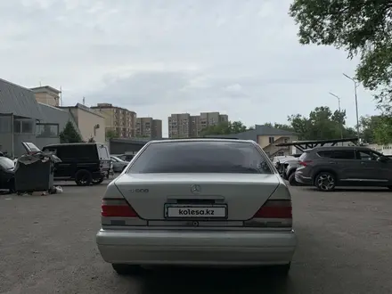 Mercedes-Benz S 500 1995 годаүшін3 000 000 тг. в Алматы – фото 4