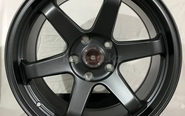 ДИСКИ ЛИТЫЕ НОВЫЕ TE37 R18 9J 5X120 ET35 за 340 000 тг. в Алматы