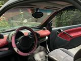 Smart Fortwo 2001 года за 1 400 000 тг. в Алматы – фото 4