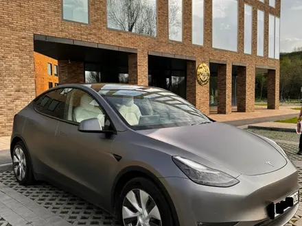 Tesla Model Y 2021 года за 14 400 000 тг. в Алматы – фото 2