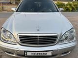 Mercedes-Benz S 320 2001 годаүшін3 600 000 тг. в Кордай – фото 2