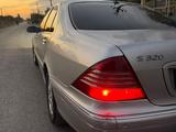 Mercedes-Benz S 320 2001 годаүшін3 600 000 тг. в Кордай – фото 3