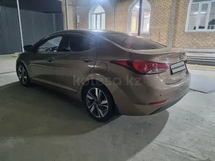 Hyundai Elantra 2014 года за 6 800 000 тг. в Шымкент – фото 7