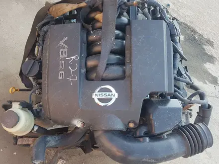 Двигатель И АКПП NISSAN НИССАН VK56 DE VK56DE 5.6 за 100 000 тг. в Алматы