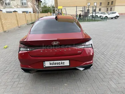 Hyundai Elantra 2023 года за 9 300 000 тг. в Семей – фото 4