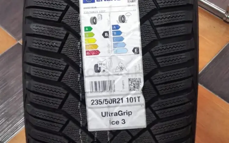 Goodyear UltraGrip Ice 3 235/50 R21 101T Имеется диски одной разнойfor220 000 тг. в Астана