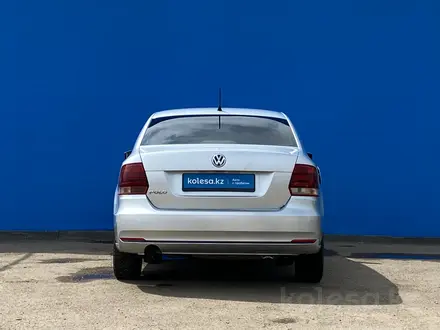 Volkswagen Polo 2015 года за 5 540 000 тг. в Алматы – фото 4