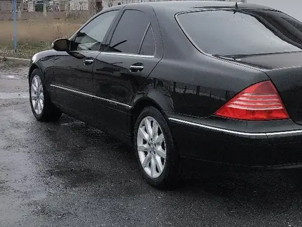 Mercedes-Benz S 350 2004 годаүшін5 500 000 тг. в Талдыкорган – фото 4