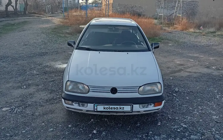 Volkswagen Golf 1995 годаүшін1 600 000 тг. в Кентау