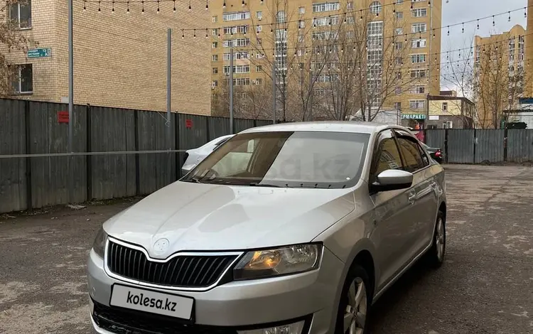 Skoda Rapid 2014 годаүшін3 800 000 тг. в Астана