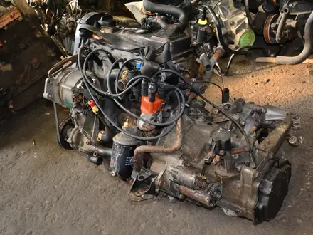 Двигатель Volkswagen 1.8 8V Моновпрыск Трамблер за 180 000 тг. в Тараз – фото 4