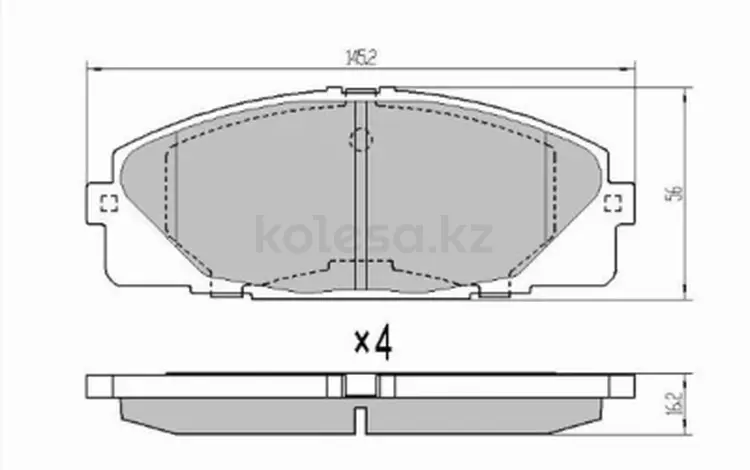 Колодки тормозные передние Новые за 5 500 тг. в Алматы