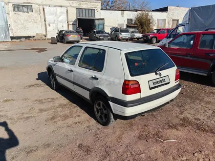 Volkswagen Golf 1993 года за 1 200 000 тг. в Костанай – фото 4