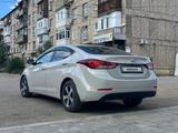 Hyundai Elantra 2015 года за 5 400 000 тг. в Жезказган – фото 3