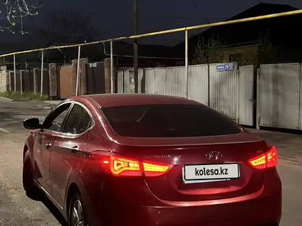 Hyundai Elantra 2014 года за 6 300 000 тг. в Алматы – фото 4