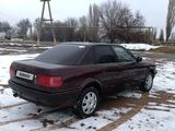 Audi 80 1991 годаүшін2 200 000 тг. в Шу – фото 4