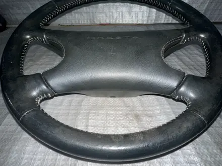 Руль Toyota Cresta 90 кожа, круиз, оригинал из Японии за 55 000 тг. в Караганда – фото 4