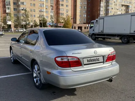 Nissan Maxima 2002 года за 3 200 000 тг. в Астана – фото 3