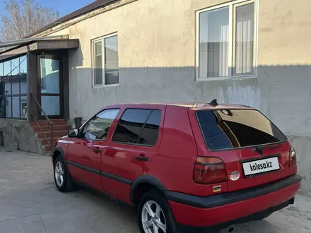 Volkswagen Golf 1995 года за 1 500 000 тг. в Тараз – фото 2
