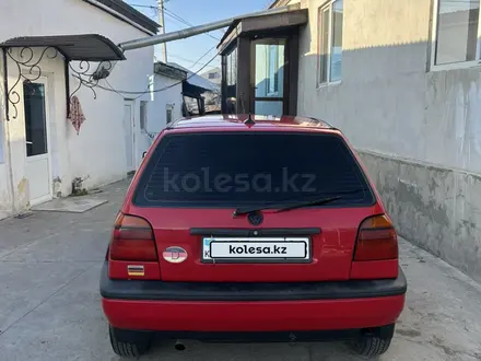 Volkswagen Golf 1995 года за 1 500 000 тг. в Тараз – фото 9