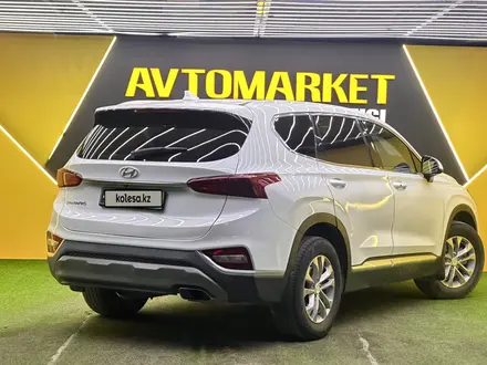 Hyundai Santa Fe 2020 года за 10 700 000 тг. в Астана – фото 4