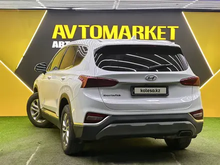 Hyundai Santa Fe 2020 года за 10 700 000 тг. в Астана – фото 5