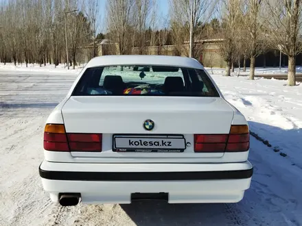 BMW 520 1990 года за 1 800 000 тг. в Астана – фото 12