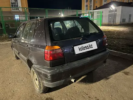 Volkswagen Golf 1993 года за 550 000 тг. в Астана – фото 7