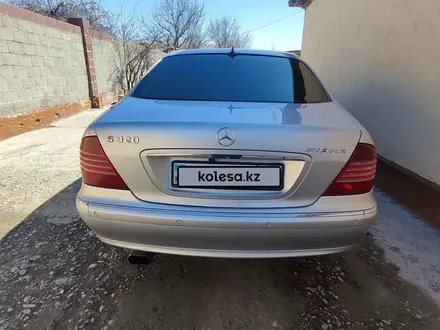 Mercedes-Benz S 320 1999 года за 5 000 000 тг. в Шымкент – фото 7