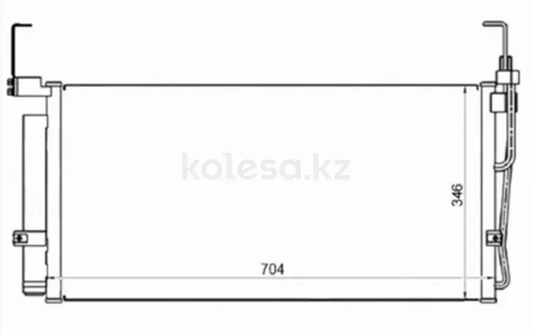 Радиатор кондиционера за 39 100 тг. в Астана
