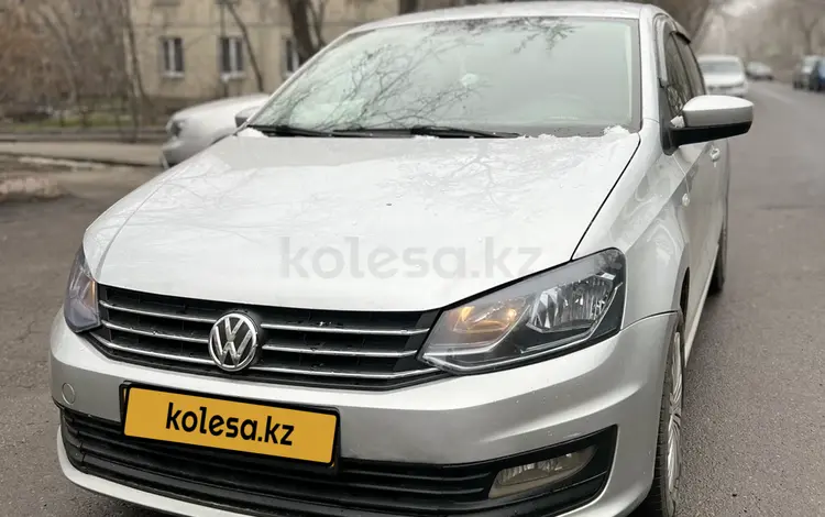 Volkswagen Polo 2016 года за 5 500 000 тг. в Алматы