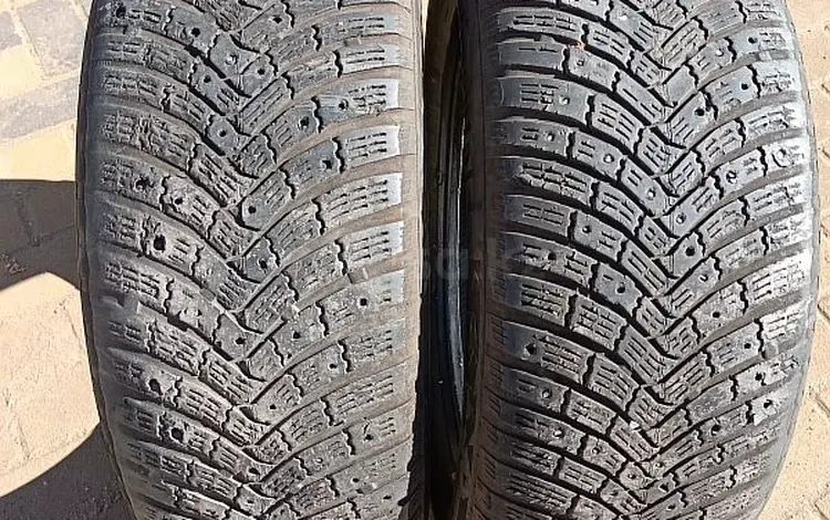 Шины 215/60 R16 — "Continental IceContact 3" (Германия), зимние. за 25 000 тг. в Астана