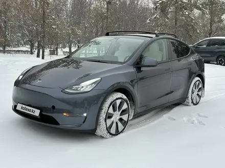 Tesla Model Y 2022 года за 26 500 000 тг. в Алматы – фото 2