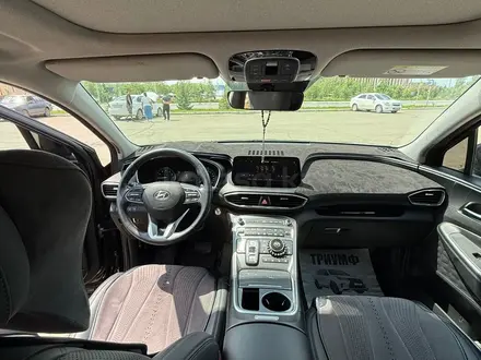 Hyundai Santa Fe 2022 года за 14 000 000 тг. в Уральск – фото 10